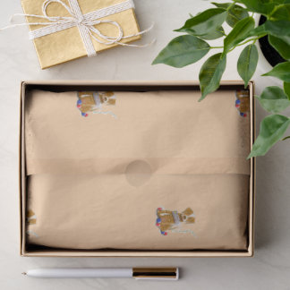 Papier de soie chien en DE/GB