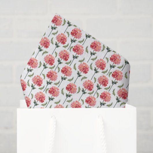 Papier de soie Chrysanthème (Sac cadeau)