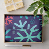 Papier de soie Chute de neige à minuit (Cadeau)