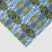 Papier de soie Ciels bleus (Détail)