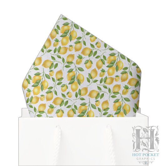 Papier de soie Citrons