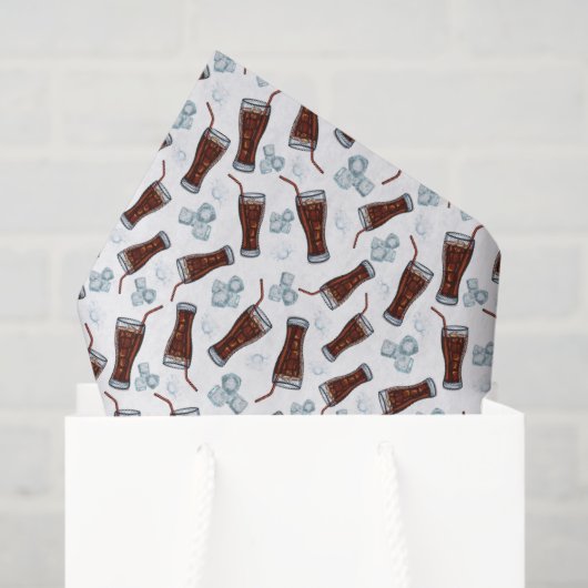 Papier de soie Cola (Sac cadeau)