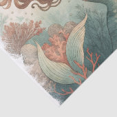 Papier de soie conçu sur mesure MERMAID (Détail)