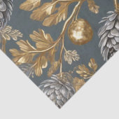 Papier de soie Cônes de pin et Branches (Détail)
