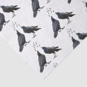 Papier de soie Corbeaux chanteurs (Détail)
