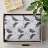 Papier de soie Corbeaux chanteurs (Cadeau)
