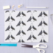 Papier de soie Corbeaux chanteurs (Artisanat)