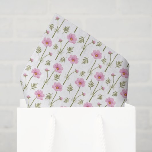 Papier de soie Cosmos (Sac cadeau)