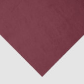 Papier de soie Cranberry profond (Détail)