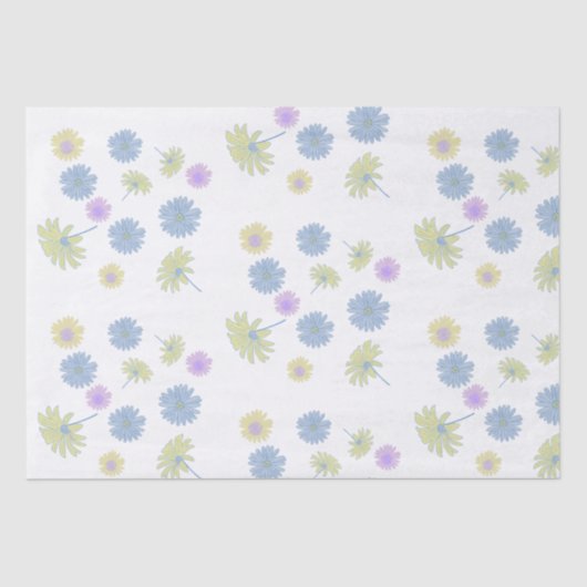 Papier de soie Dainty Daisies (Recto)
