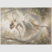 Papier de soie danseuse de ballet boisé (Recto)