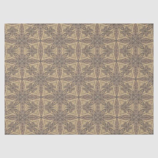 Papier de soie d'art marocain (Recto)