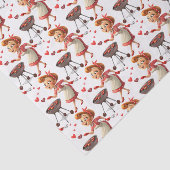 Papier de soie de cuisson de coeurs de la Saint-Va (Détail)