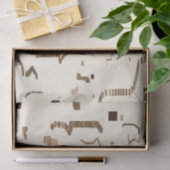 Papier de soie de designer (Cadeau)