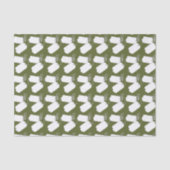 Papier de soie de fête camouflage GI étiquette de  (Recto)