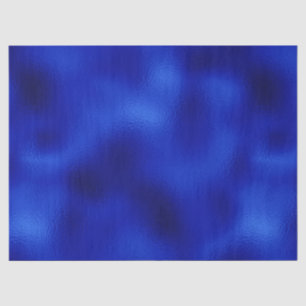 Papier de soie de Hanukkah en feuille royale bleue