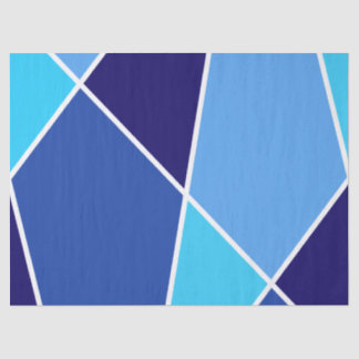 Papier de soie de la collection de couleurs Blue J