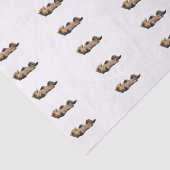 Papier de soie de la soie 10lb fait sur commande, (Détail)