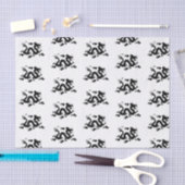 Papier de soie de la soie 10lb fait sur commande, (Artisanat)