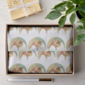 Papier de soie de la soie 10lb fait sur commande, (Cadeau)