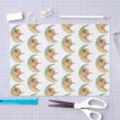 Papier de soie de la soie 10lb fait sur commande, (Artisanat)