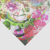 Papier de soie de la soie 10lb fait sur commande, (Détail)