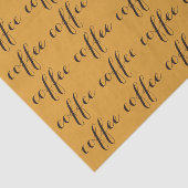 Papier de soie de la soie de l'amant de café par (Détail)