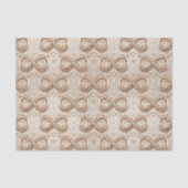 Papier de soie de mariage or infini (Recto)