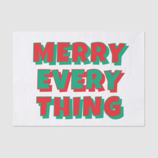 Papier de soie de Noël