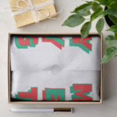Papier de soie de Noël (Cadeau)