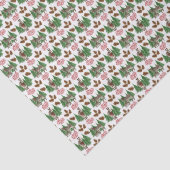 Papier de soie de Noël Âne Rustique (Détail)