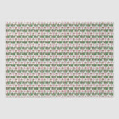 Papier de soie de Noël Âne Rustique (Recto)
