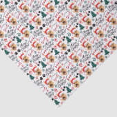 Papier de soie de Noël Berger Allemand (Détail)