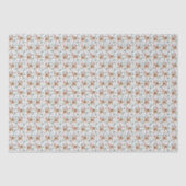 Papier de soie de Noël Cheval (Recto)