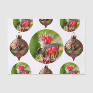 Papier de soie de Noël Colibri
