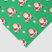 Papier de soie de Noël de badminton (Détail)
