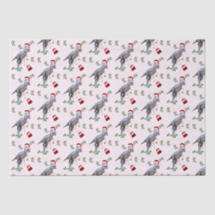 Papier de soie de Noël de dinosaure