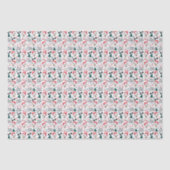 Papier de soie de Noël Husky sibérien (Recto)