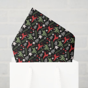 Papier de soie de Noël pour arts martiaux