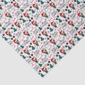 Papier de soie de Noël pour Grand Danois (Détail)