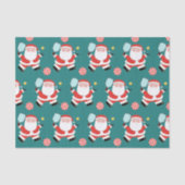 Papier de soie de Noël pour pickleball (Recto)