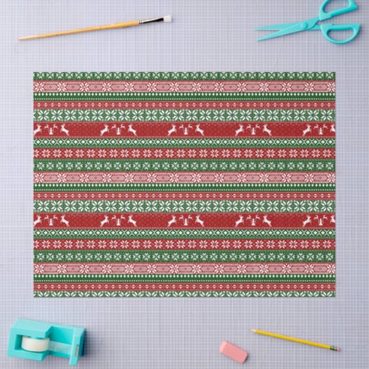 Papier de soie de Noël Pull Ugly (Artisanat)