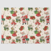 Papier de soie de Noël Retro Treasures (Recto)