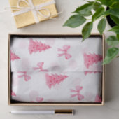 Papier de soie de Noël rose (Cadeau)