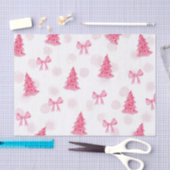 Papier de soie de Noël rose (Artisanat)