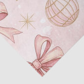 Papier de soie de Noël Rose Gold (Détail)