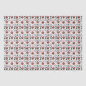 Papier de soie de Noël Rottweiler (Recto)