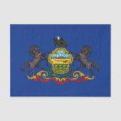 papier de soie de Pennsylvanie, drapeau de Pennsyl (Recto)