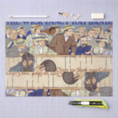 Papier de soie de soie americana d'équipes de (Artisanat)