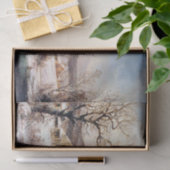 Papier de soie de soie americana d'hiver de Sleigh (Cadeau)